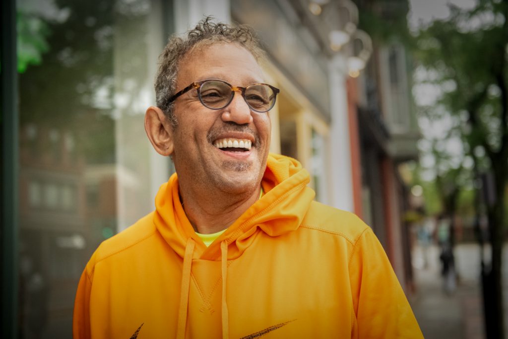 latinx man smiling